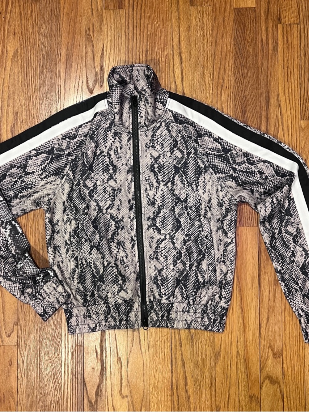 Pam & Gela Snake Print Track Jacket & Pants Set - Picture 3 of 10
